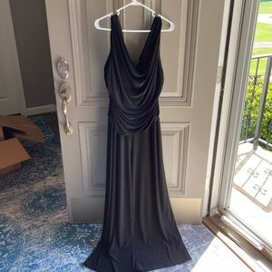 Black Ruffled Jumpsuit